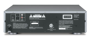 FL 8385 - Black - Front Loading 5-Disc CD Changer - Back